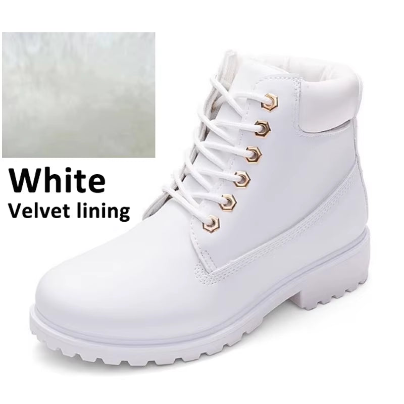 Women Boots Winter 2023 Autumn Winter Boots Men Platform Fashion Winter Shoes Keep Warm Men'S Boots Red Shoes Ankle Botas Mujer