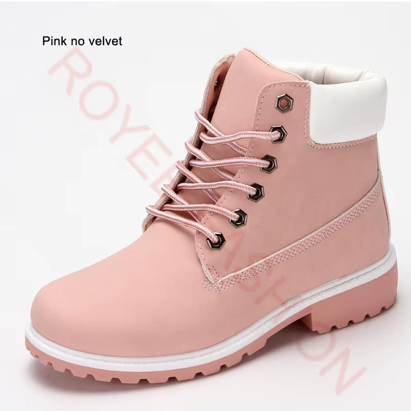 Women Boots Winter 2023 Autumn Winter Boots Men Platform Fashion Winter Shoes Keep Warm Men'S Boots Red Shoes Ankle Botas Mujer